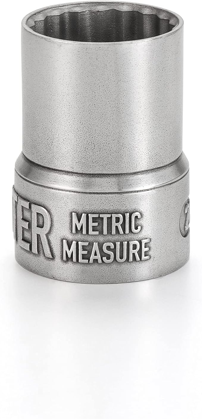 Royal Selangor Toolbar Collection Pewter Whiskey Measure - 25ml / 50ml Designer Espresso or Liquor/Spirit Pourer for Cocktails