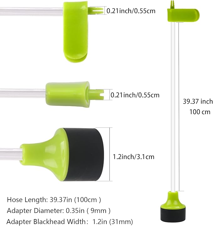 Generic Vacuum Bottle Stoppers Hose with accessories,Compatible with FoodSaver, package contains 6 wine corks +1 set Hose accessories