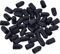 50 Pcs Pourers Dust Covers Olive Oil Liquor Bottle Pour Spout Cover Rubber Caps (Not Include the Spout)