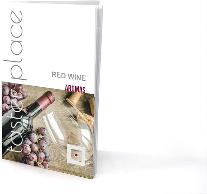 TASTERPLACE - Aroma Set Red Wine – English – for Sommeliers – for Wine Lovers – Tasting Tool