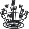 Oenophilia Bottle Stopper Bouquet, Black Metal, Wine Bottle Stopper Holder, Wine Gifts