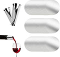 50Pcs Disposable Wine Pourer Discs, 3Inch Anti-Drip Liquor Pour Spouts for Wine & Liquor Bottles, No-Rinse Single-Use Design Avoids Cross-Flavors