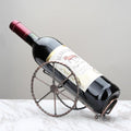 Countertop Wine Rack, for Wine Storage - Red Bronze Metal Wine Rack for Living Room, Dining Room, Wine Cellar, Bar