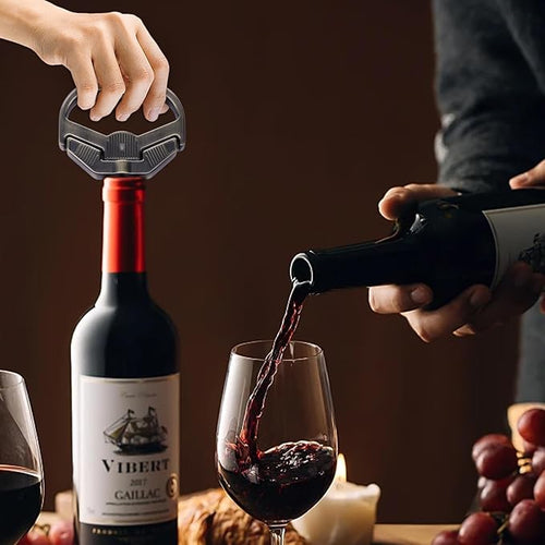 3 in 1 Ah So Two Prong Wine Opener & Cork Remover,It Can Remove The Older and Fragile Wine Corks so Easy for Connoisseurs to Uncork (classic-3Q)