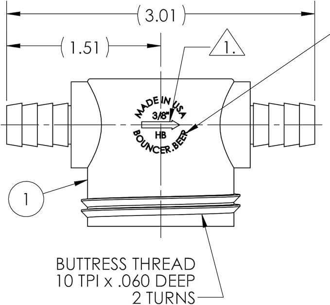 Bouncer inline beer filter (Classic)
