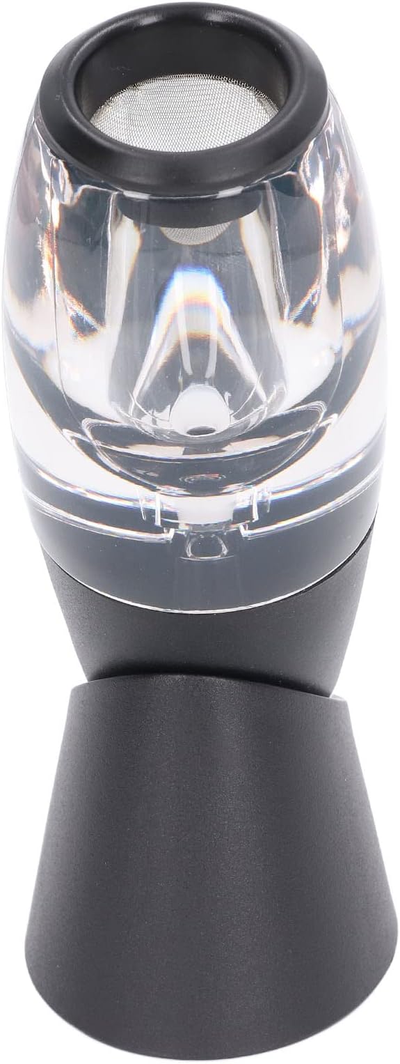 Wine Aerator, Plastic Principle, Mesh Filter, Transparent Body, Wine Lover, for Family and Friends
