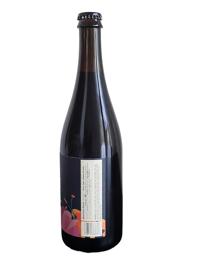 Norïe Red Rose Whisper – Award-Winning Non-Alcoholic Sparkling Blend crafted from Roses, Pomegranate & Organic Fermented Milk Thistle | Bold & Romantic Non-Alcoholic Drink 750 ml