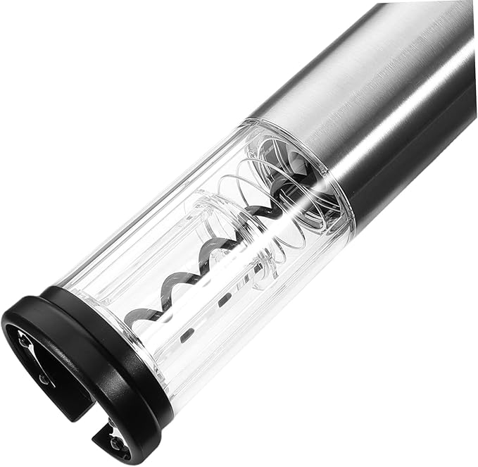 2pcs Automatic Electric Wine Opener Set Battery Powered Corkscrew with Foil Cutter Fast Cork Extraction Portable Wine Accessories for Home Party Wedding Celebration
