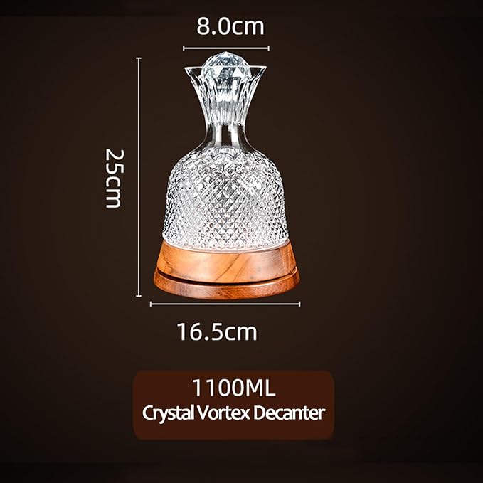 Red Wine Decanter,Wine Decanter Built-in Aerator Pourer,Wine Carafe,Wine Hand-held Aerator,Wine Accessories,Suitable for Home,Parties,Wine Tastings