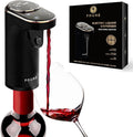 5-in-1 Electric Liquor Dispenser with Wine Aerator - Smart Drink Dispenser Whiskey Pump - Alcohol Output 1-999mL - Mothers Day Gift Essential - LED Touch Screen - Birthday Gift Men Women