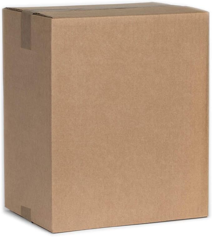 U-Haul Corrugated 6 Bottle Wine Shipping, Moving, & Packing Kit - Includes a 12-1/8” x 9-1/4” x 14-1/2” Box & Corrugated Protection Inserts