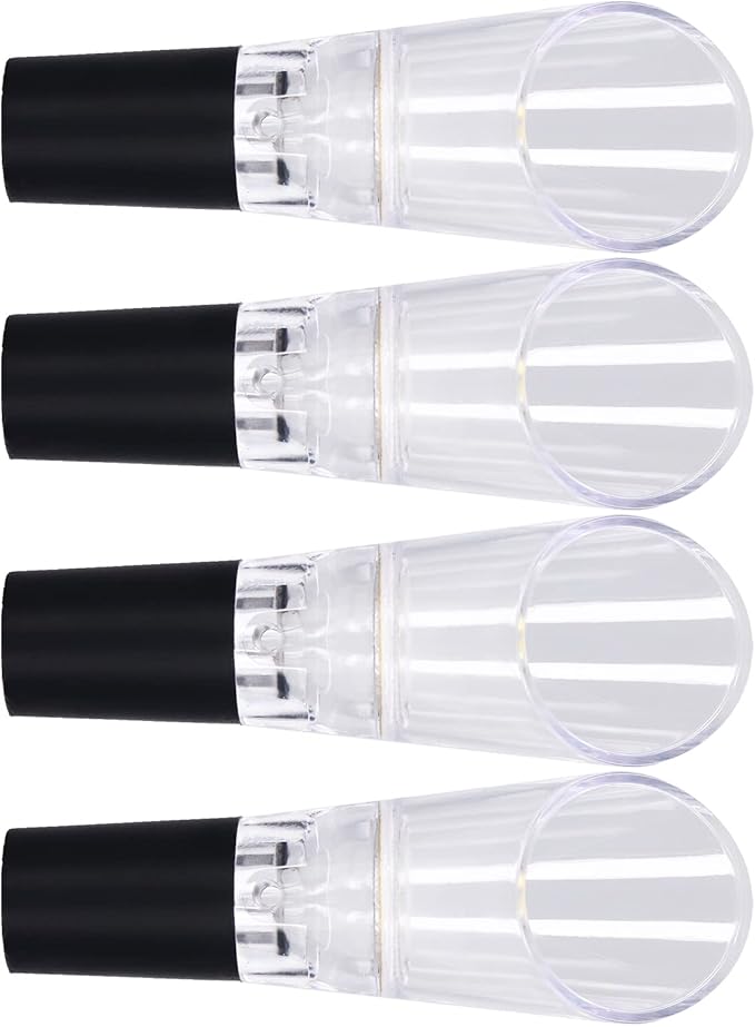 8PCS Wine Aerator, Wine Filter Wine Pourer Spout Wine Aerator Pourer Spout Portable Wine Aerating Wine Aerator Decanter Spout (Gold)