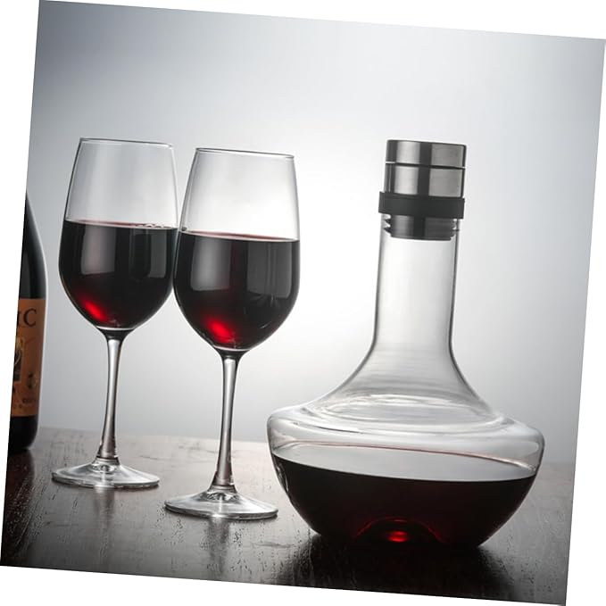 1pc Hand-held Fast Wine Decanter Hand Blown Glass Aerator for Enhancing Wine Flavors for and Entertaining