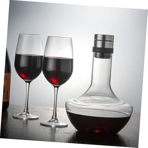1pc Hand-held Fast Wine Decanter Hand Blown Glass Aerator for Enhancing Wine Flavors for and Entertaining