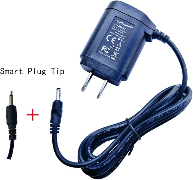 UpBright 6V AC/DC Adapter Compatible with WineEnthusiast Electric Wine Opener KP1-36N KPI-36N1 KPI-36NI KPI36N1 KP1-36NI KP1-36N1 YH-U35060080D YH-U350600800 YLJXB-T060008 Wine Enthusiast Power Supply