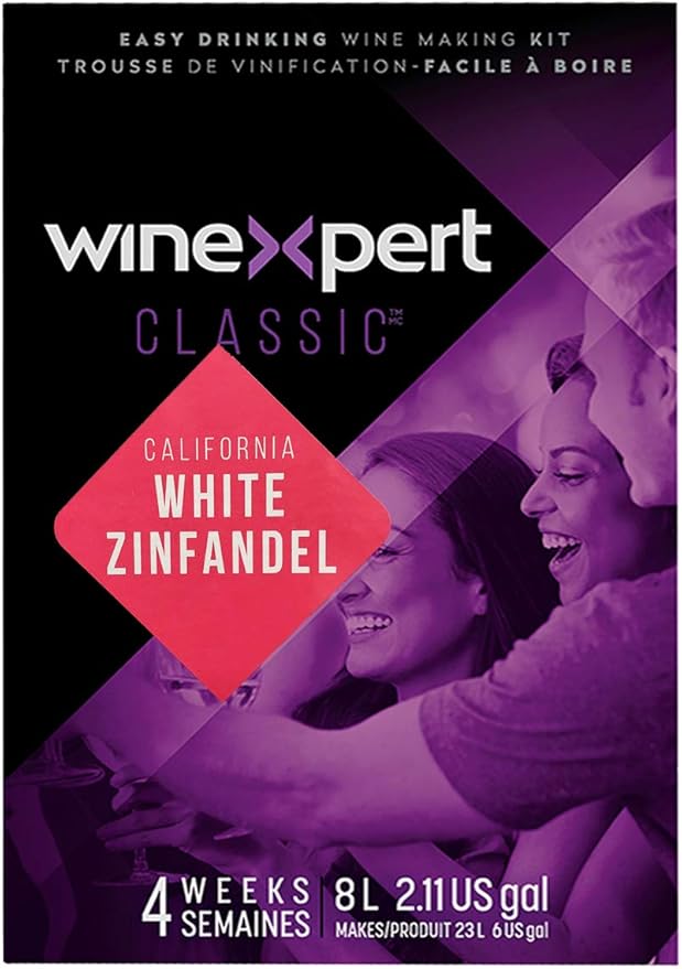 Classic California White Zinfandel Wine Ingredient Kit