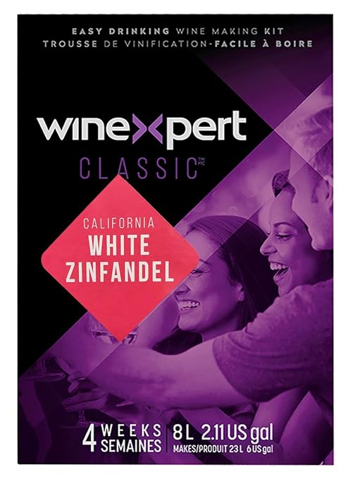 Classic California White Zinfandel Wine Ingredient Kit