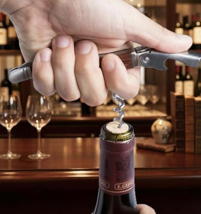 Laguiole Waiter's Corkscrew With Rosewood Handle