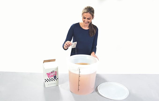 Wild Grapes Premium DIY Wine Making Kits - Shiraz Style - Makes Up to 30 x 750mL Bottles, 6 Gallons of Wine