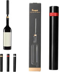 Wine Opener, MIni Wine Opener, Travel Portable Pocket Air Pressure Pump Wine Bottle Opener, Travel Porta for Home, Restaurant, Party (Red)