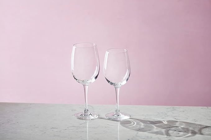 Arcoroc Arc Cardinal Excalibur Tempered Breeze Wine Glass, Made in USA, 15.75-Ounce, Set of 24