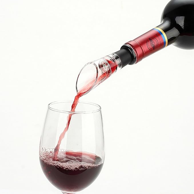 6 Pack Wine Pourer by QLL White