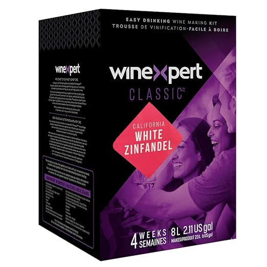 Classic California White Zinfandel Wine Ingredient Kit