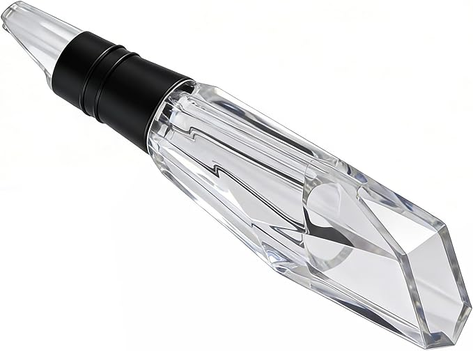 D&Slifei Wine Aerator Pourer and Decanter Spout Quickly Enhance Flavors with a Smoother Finish, Drip-Free, Easy to Use and Clean
