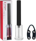 Mincham Wine Opener, Air Pressure Pump Corkscrew Wine Bottle Opener with Foil Cutter, Gifts to Wine Lovers
