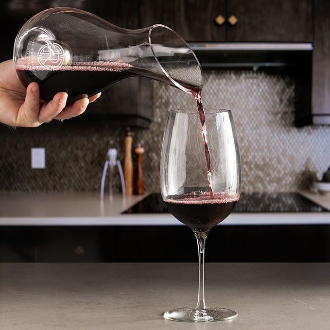 Personalized Wine Decanter - Engraved Wine Carafe by HomeWetBar