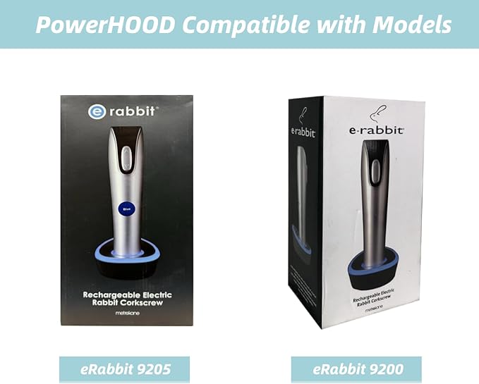 8V AC/DC Adapter Compatible with e-Rabbit eRabbit Rabbit 9205 9200 W9200M W9200HG W9200T Rechargeable Electric Corkscrew Wine Bottle Opener Base 7.5V Power Supply Cord Charger Cable PSU