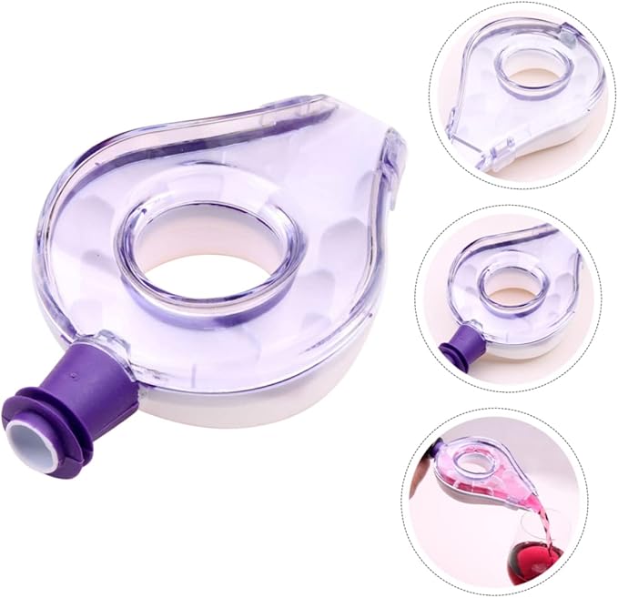 1Pc Creative Wine Decanter Handheld Fast Aerator for Enhancing Flavor Aroma for Wine Lovers for Quick Decanting Easy Cleaning