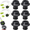 Generic Vacuum Bottle Stoppers Hose with accessories,Compatible with FoodSaver, package contains 6 wine corks +1 set Hose accessories