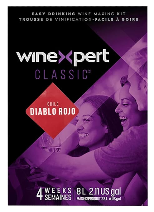 Classic Chilean Diablo Rojo Wine Ingredient Kit