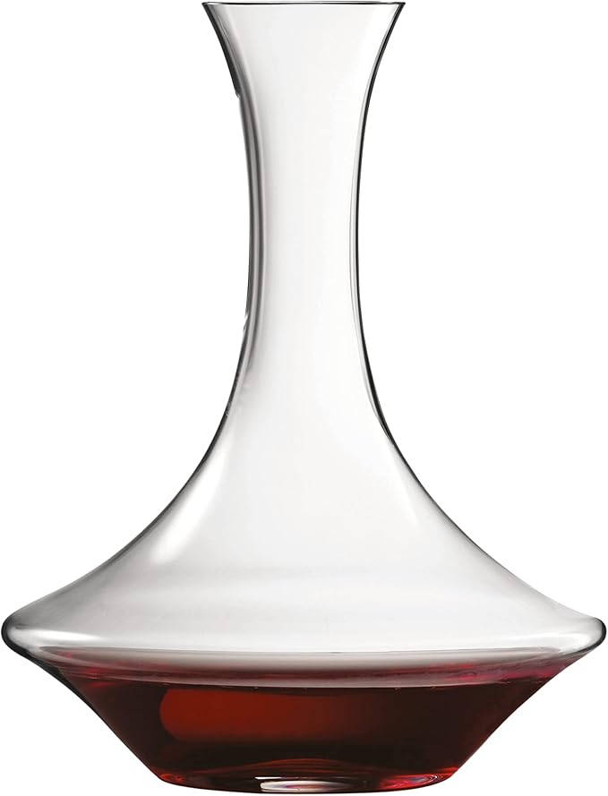 Spiegelau Authentis Crystal Wine Decanter, Modern Carafe for Red and White Wine, Elegant Glass Pitcher for Wedding Gifts, Housewarming, Home Bar Accessories, 53 oz (1.5 Liters), Set of 1