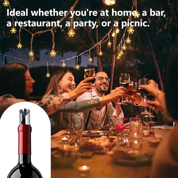 20 Pack Stop Wine Pourer Reusable Drip Free Pourer for Wine, Whiskey, Liquor & Oil Bottles for Easy Pouring from Bottles