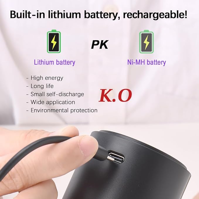 AIKARO - Electric Wine Aerator Pourer Rechargeable Automatic Electronic Decanter