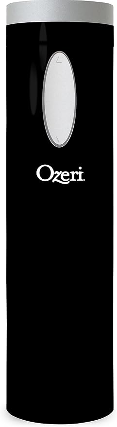 Ozeri OW08A-B Fascina Electric Wine Bottle Opener and Corkscrew, Black