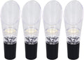 8PCS Wine Aerator, Wine Filter Wine Pourer Spout Wine Aerator Pourer Spout Portable Wine Aerating Wine Aerator Decanter Spout (Gold)