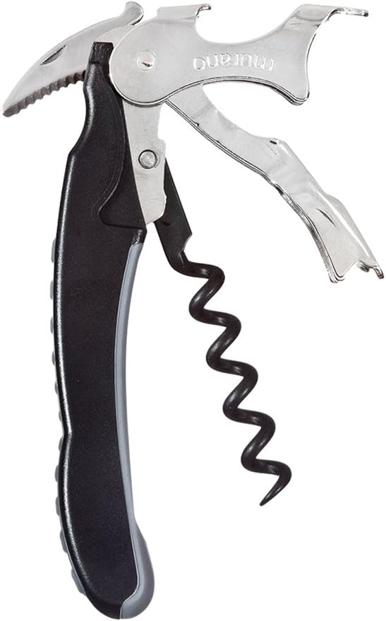 Rialto Corkscrew Black/Grey Carded #85-241-C