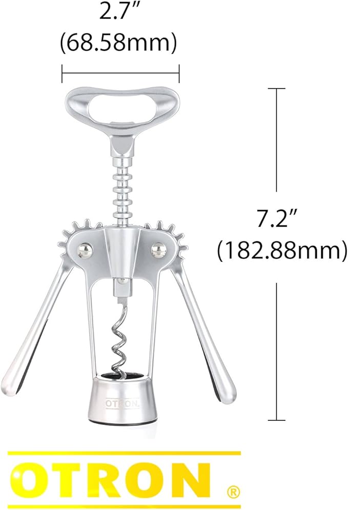 OTRON Wing Corkscrew Wine Opener Premium All-in-one Wine Corkscrew Opener