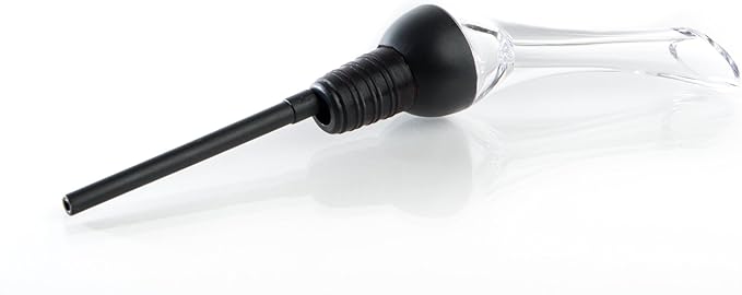 Wine Aerator Pourer - Woodpecker Designed Wine Pourer - Wine Aerating Pourer - Gift Packaging… (Black)