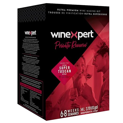 Private Reserve Tuscany, Italian Super Tuscan Wine Ingredient Kit