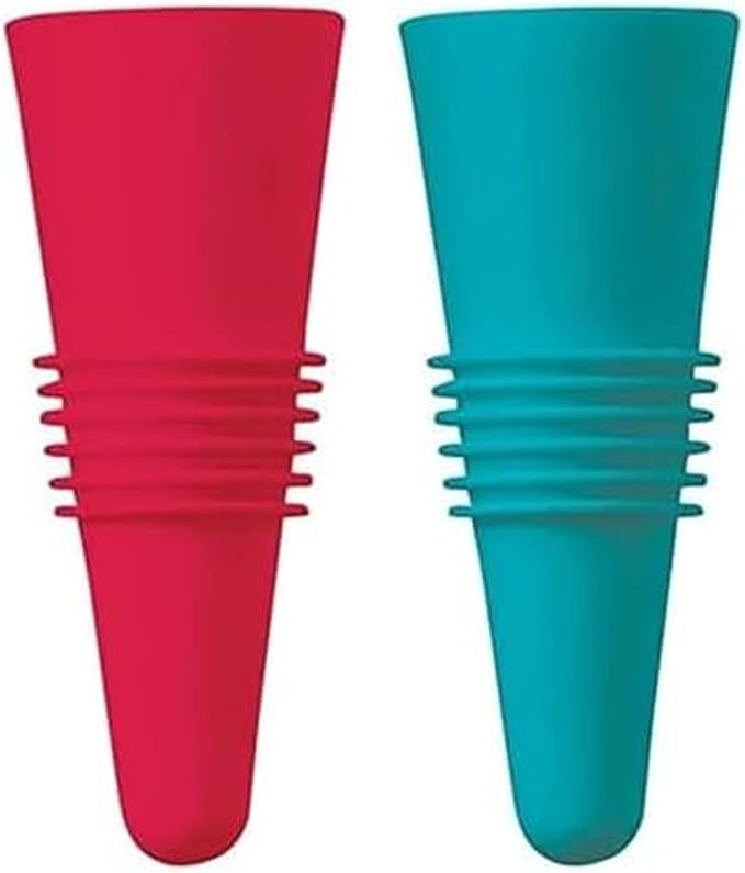 Houdini Silicone Wine Bottle Stoppers With Air Tight Seal