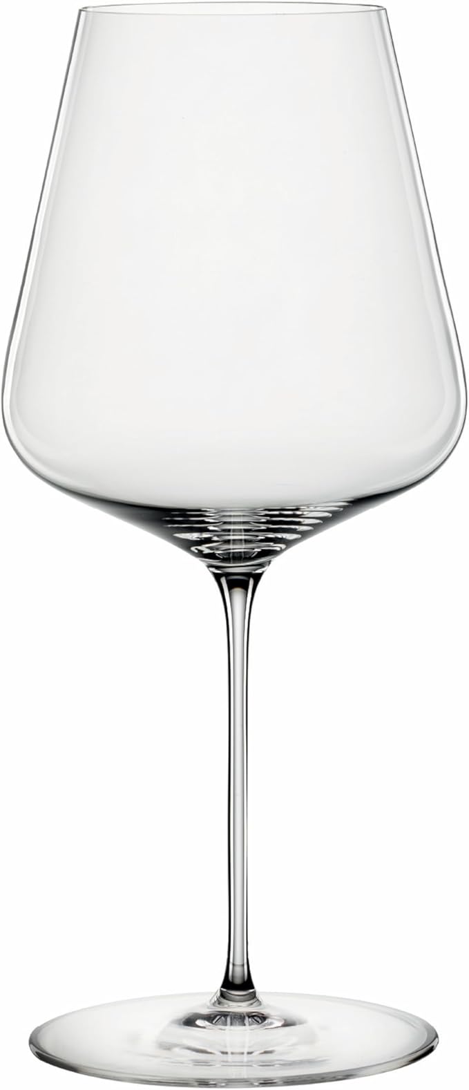 Spiegelau Definition Bordeaux Wine Glasses Set of 2 – Large Red Wine Glasses for Cabernet Sauvignon & Merlot – Lead-Free Crystal Stemware for Home Bar & Special Occasions