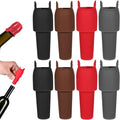 JJUNW 8Pcs Silicone Wine Stopper for Wine Bottles, Reusable Sparkling Wine Bottle Stoppers Keep-Wine-Fresh Sparkling Wine Bottle Stopper for Wine Beer Champagne Home Party