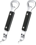 HANCELANT Can Punch Bottle Opener, Manual Stainless Steel Can Opener 2 Pack