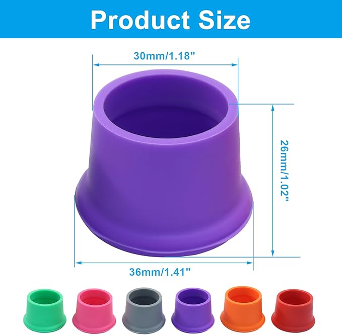 12 Pcs Reusable Silicone Wine Stoppers - Airtight Bottle Stoppers Bottle Cover for Wine, Champagne, and Beer(Multi-Color Set)