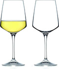 Barski Wine Glasses - Set of 2 - Stemmed Glass - for White or Red Wine - Dishwasher Safe - 13 Oz. - European Quality