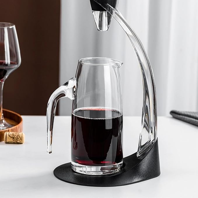 Wine Aerator Dispenser, Portable Kitchen Gadget for Quick Wines Serving, Christmas, Retirement, Valentine Party, Home, Camping, Picnic, Bars, Wine Tasting